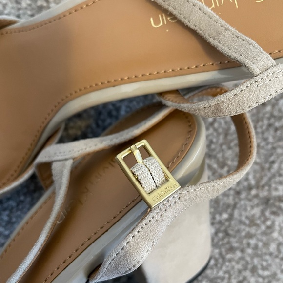 Calvin Klein Ciley ankle strap sandals - Picture 7 of 8